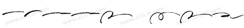 Penna Swashes字体转换
